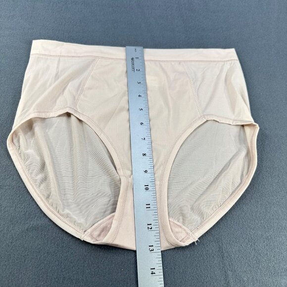 Bali Women's Size 2XL Panty Hi Cut Smoothing Beige New Without Tags - Picture 6 of 7